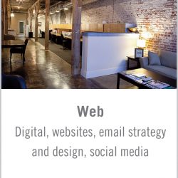 Web - Digital, websites, email strategy and design, social media